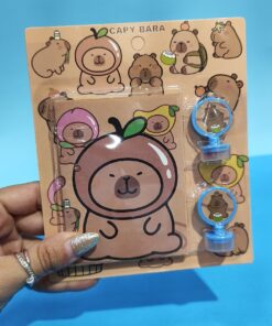 Sellos x2 + Anotador - Capybara