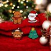 Pines x4 - Santa Christmas 2 PIN5809 12