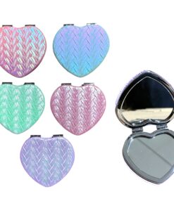 Espejito Corazon brilloso