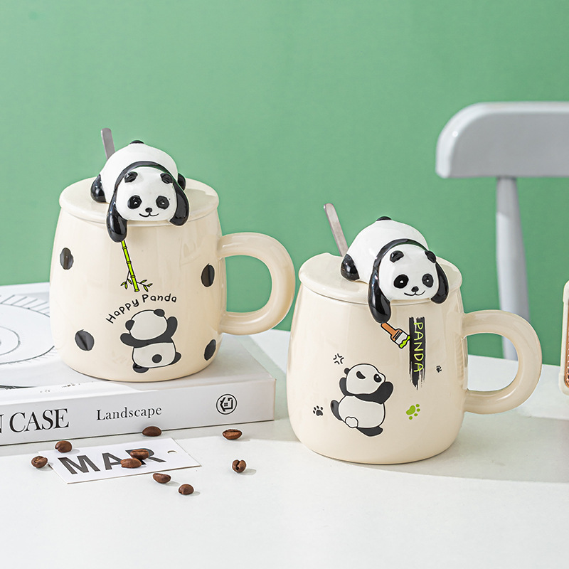 Taza de Ceramica 420 - Happy Panda - Imagen 4