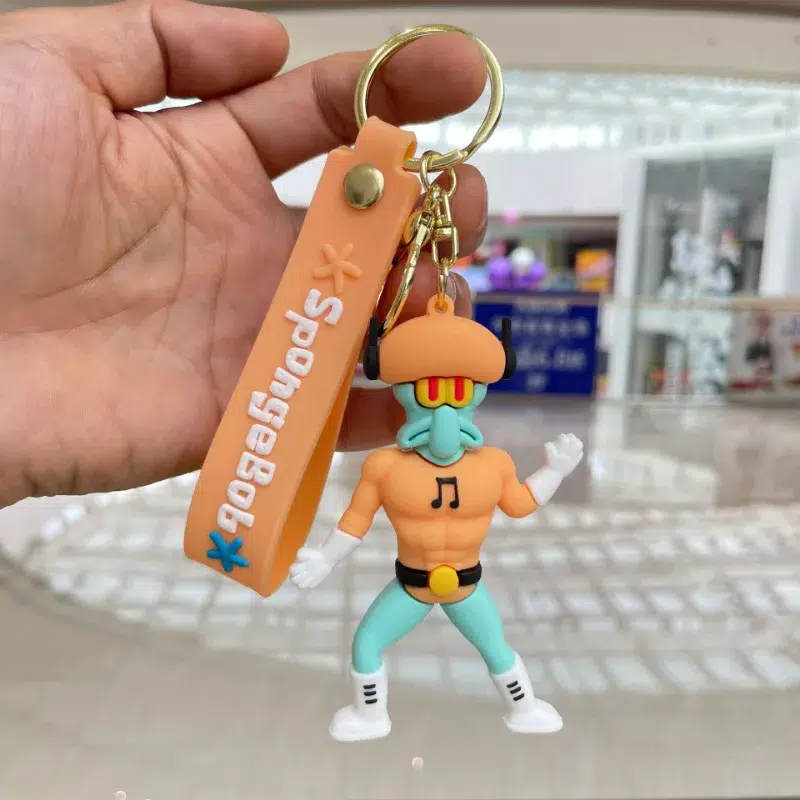 Llavero Importado - Bob Esponja (musculosos) - Imagen 4