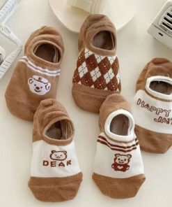 Medias Soquete - Happy Bear