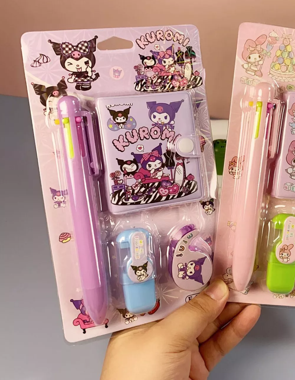 Set de utiles con dibujo