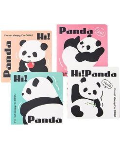 Alternative view of Cuaderno Hi Panda con Marcapáginas + Stickers