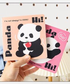 Cuaderno Hi Panda con Marcapáginas + Stickers