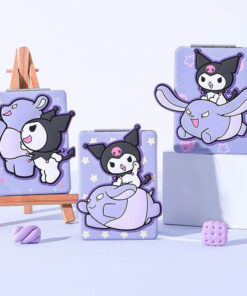Mini Espejo para Maquillaje Rectangular Kuromi