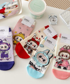 Medias Soquete - Labubu Enjoy