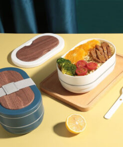 Lunch Box con Tapa - 2 Pisos