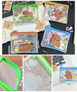 Monedero Capybara Transparente