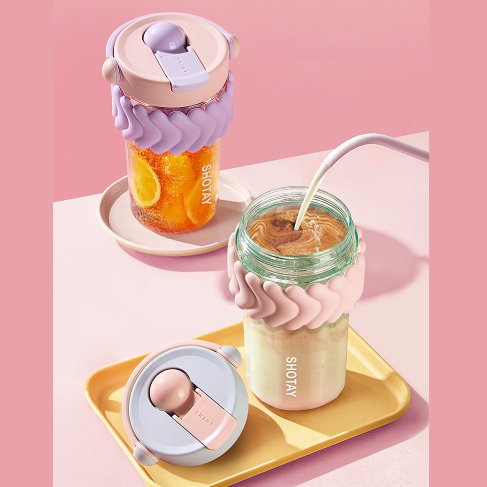 Vaso de Tritán con Tapa + Filtro y Sorbete - Imagen 2