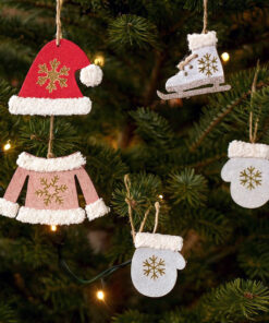 Adorno de Madera Navidad - Ropa