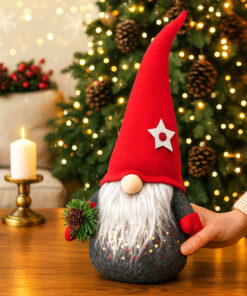 Muñeco Navideño - Santa con Gorro