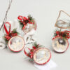 Set Navideño - Esferas Transparentes 5 SYSD 128 A