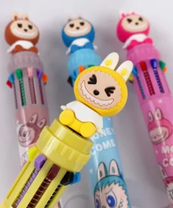 Lapiceras Labubu 10 Colores x2