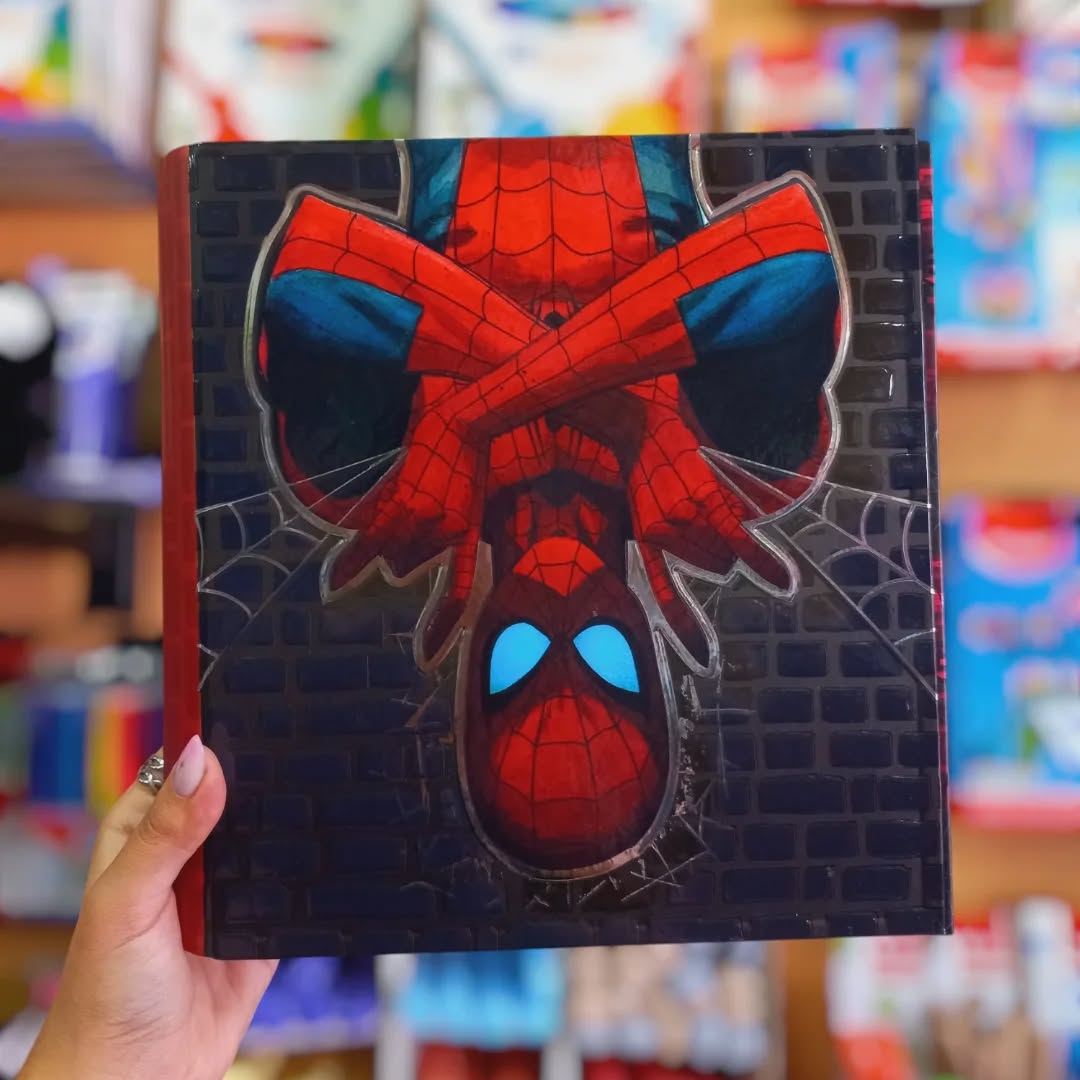 Carpeta Escolar Gancho Nº3 Spiderman - Mooving - Imagen 2