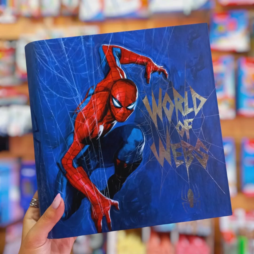 Carpeta Escolar Gancho Nº3 Spiderman - Mooving