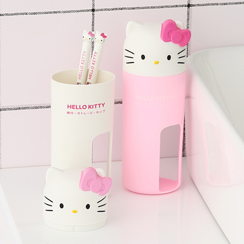 Set Cepillo de Dientes + porta Cepillo - Hello kitty - Imagen 4