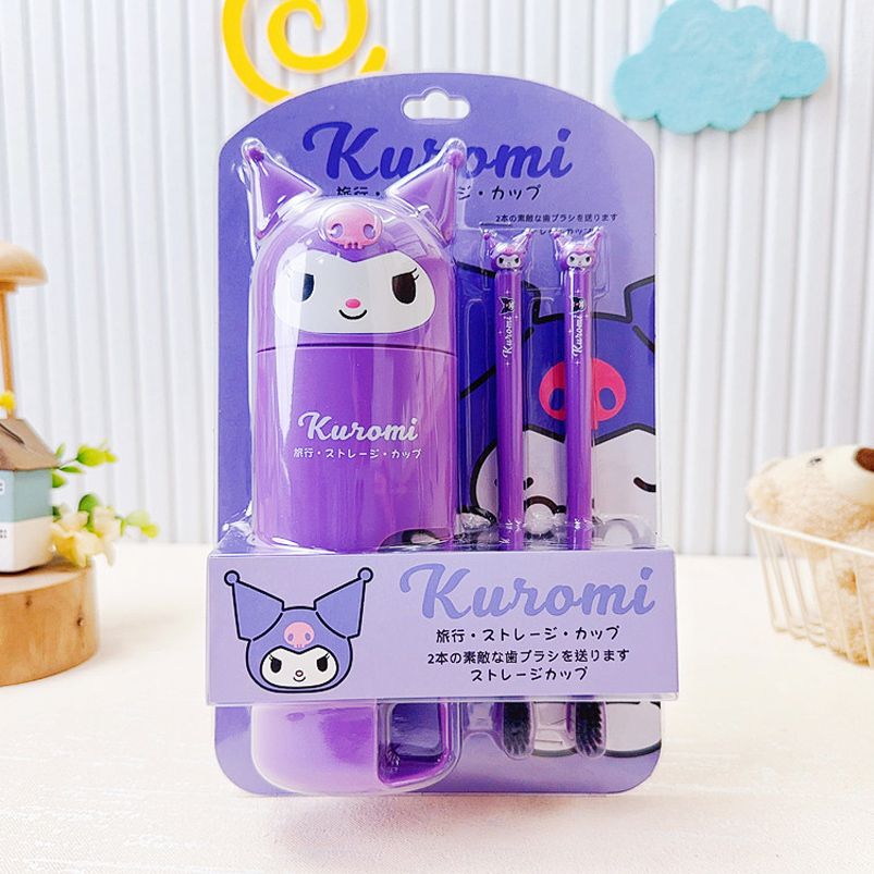 Set Cepillo de Dientes + porta Cepillo - Kuromi - Imagen 2