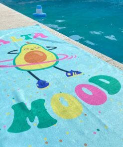 Toallon Playero - Pink