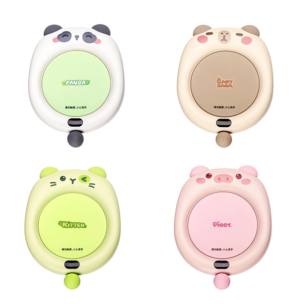 Posavasos de Calefacción con Carga USB - Cute Animals - Imagen 5