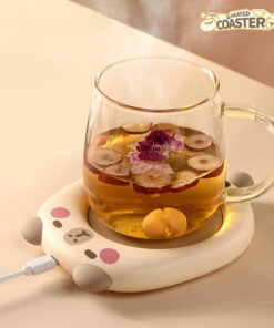 Posavasos de Calefacción con Carga USB - Cute Animals