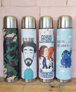Termos acero 1lt con diseños