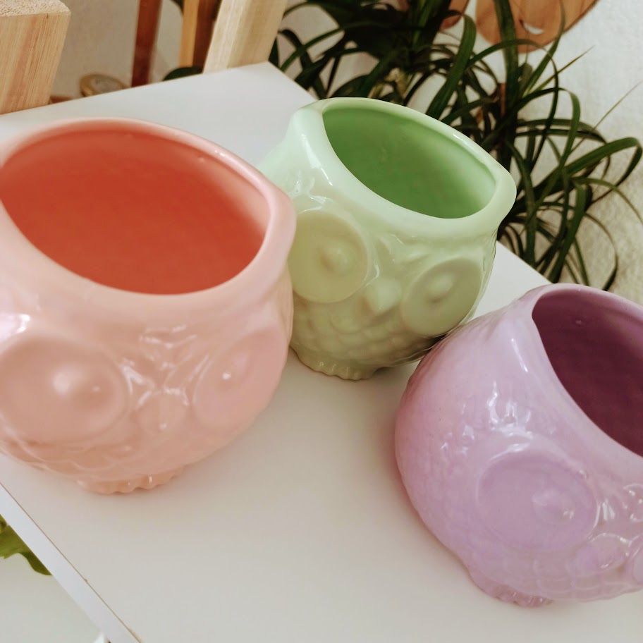 Buho ceramica Punita - Imagen 2