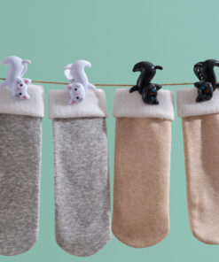 Alternative view of Clips Multifuncionales Cat Black & White x6