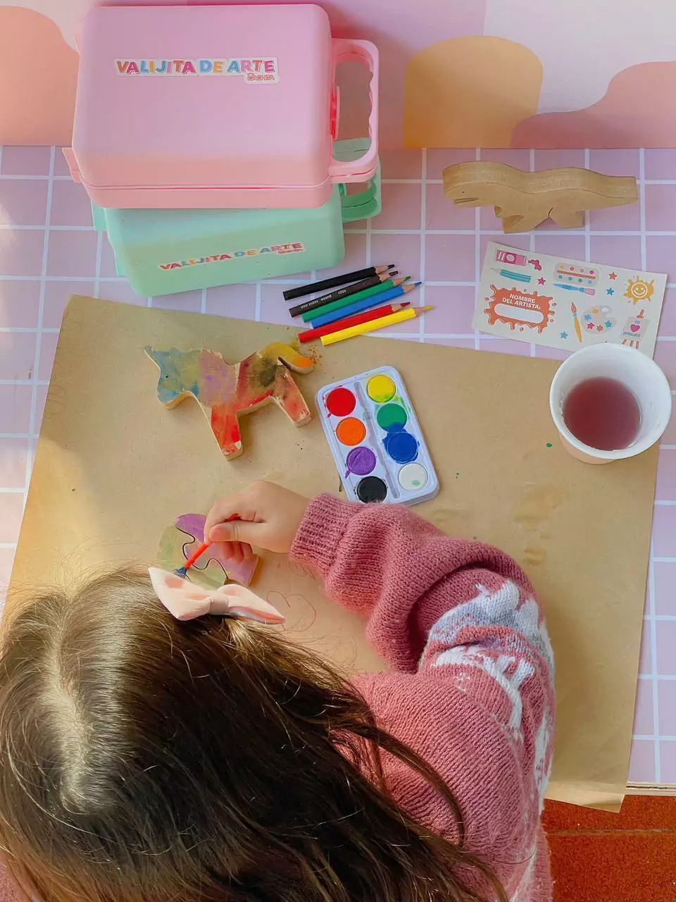 Valijita de Arte CACHITA - Pink - Imagen 3