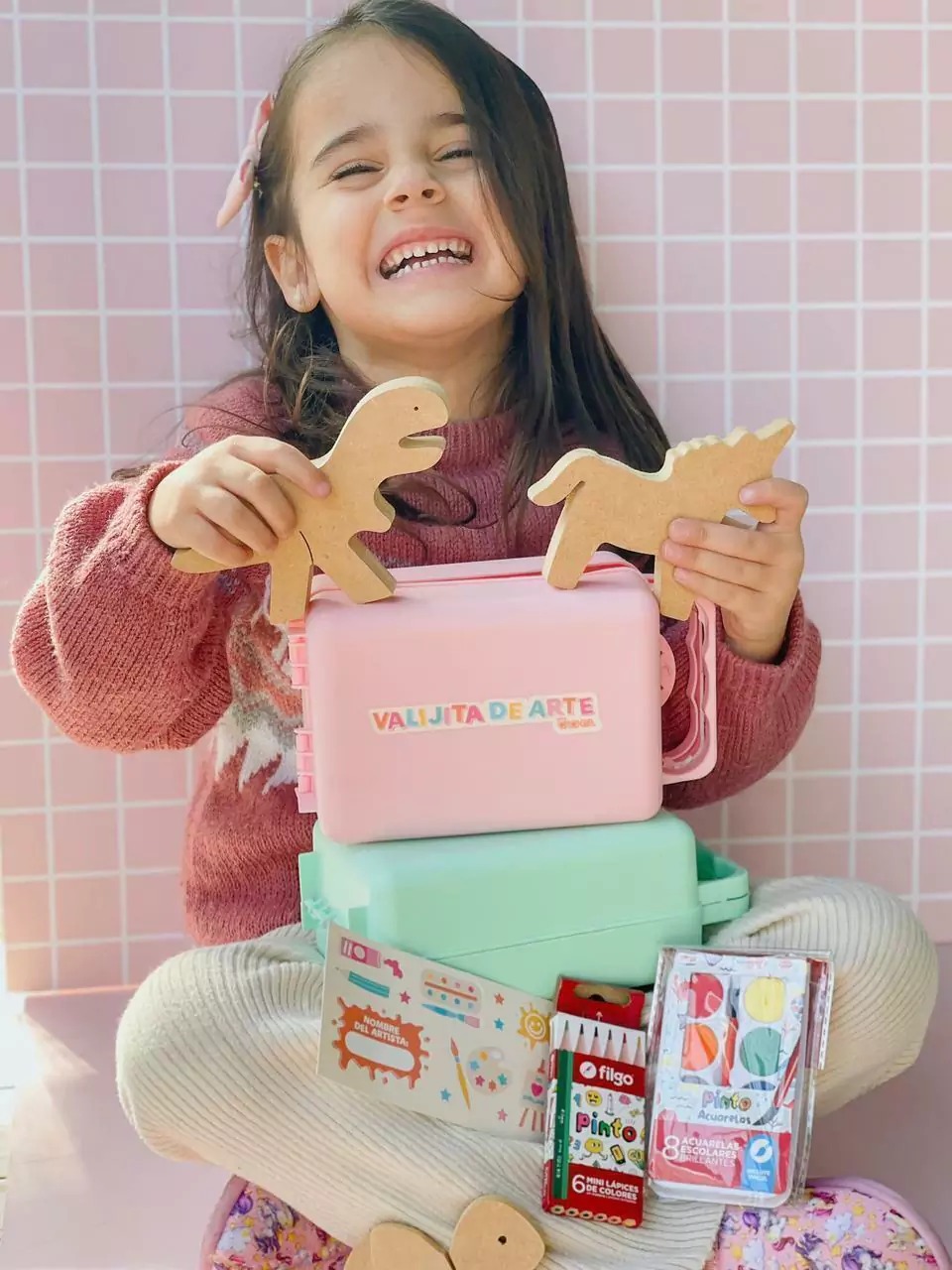 Valijita de Arte CACHITA - Pink - Imagen 2