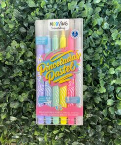 Marcadores Pinceladas Pastel x6 - Mooving
