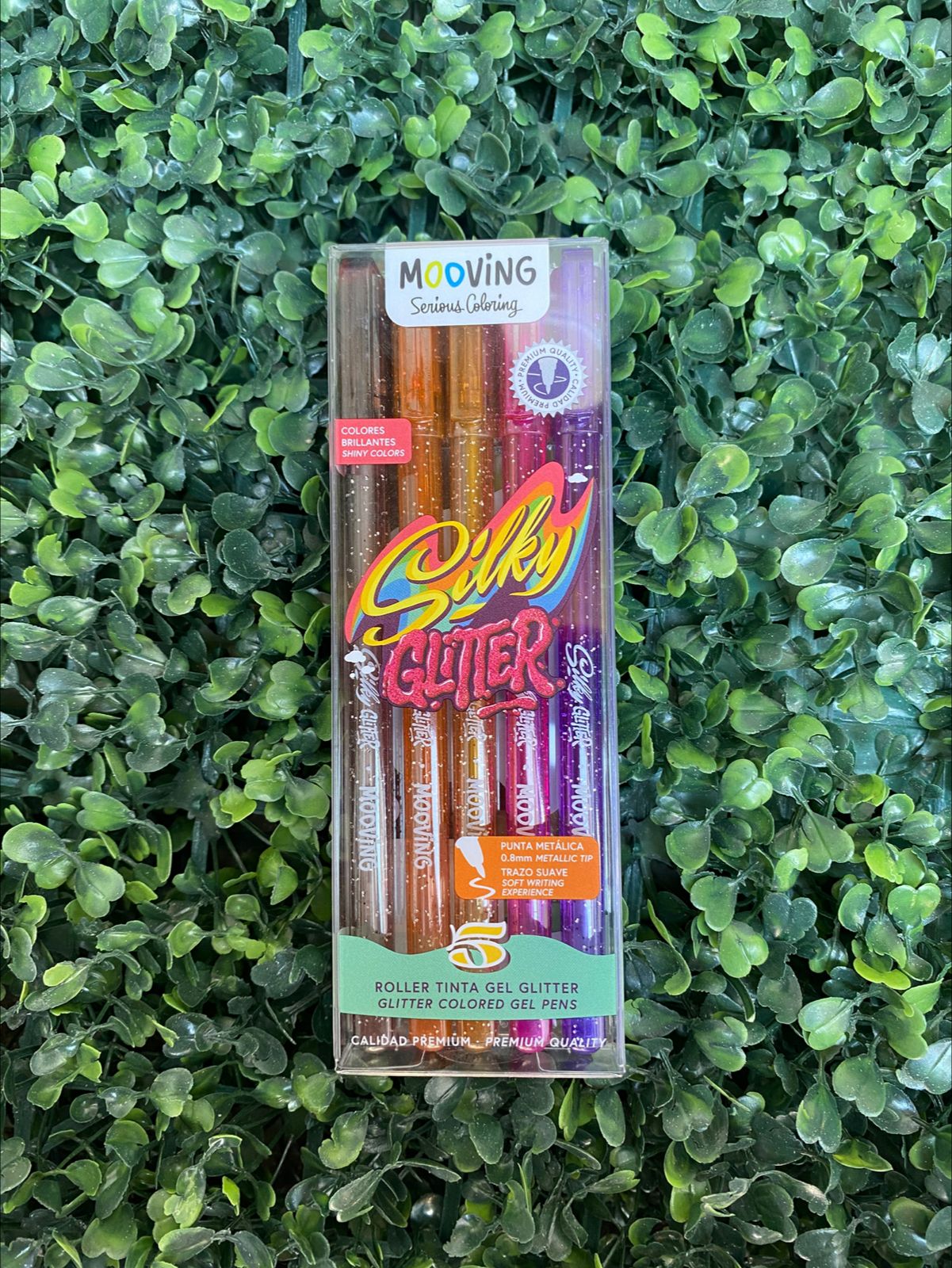 Roller glitter Silky x5 - Mooving