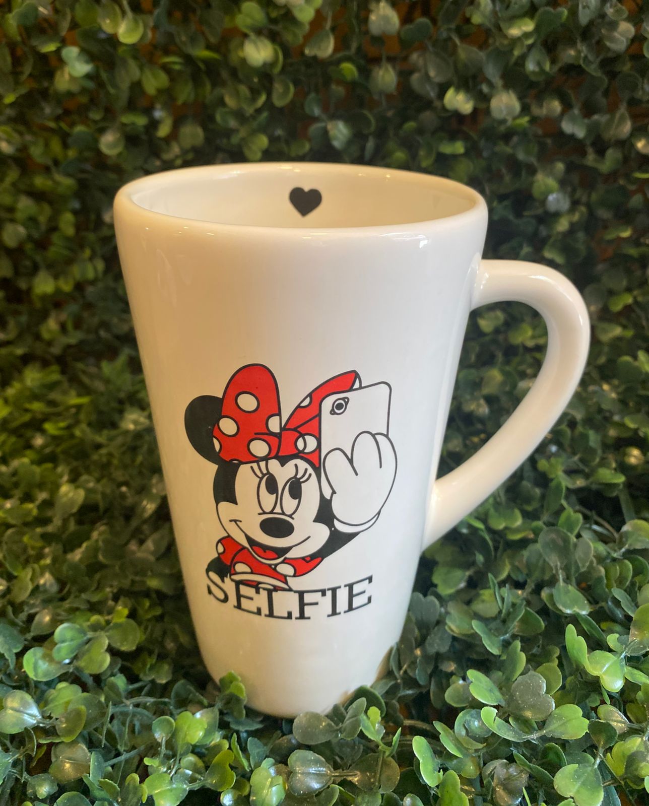 Taza Alta Linea Blanca - Mickey/Minnie - Imagen 3