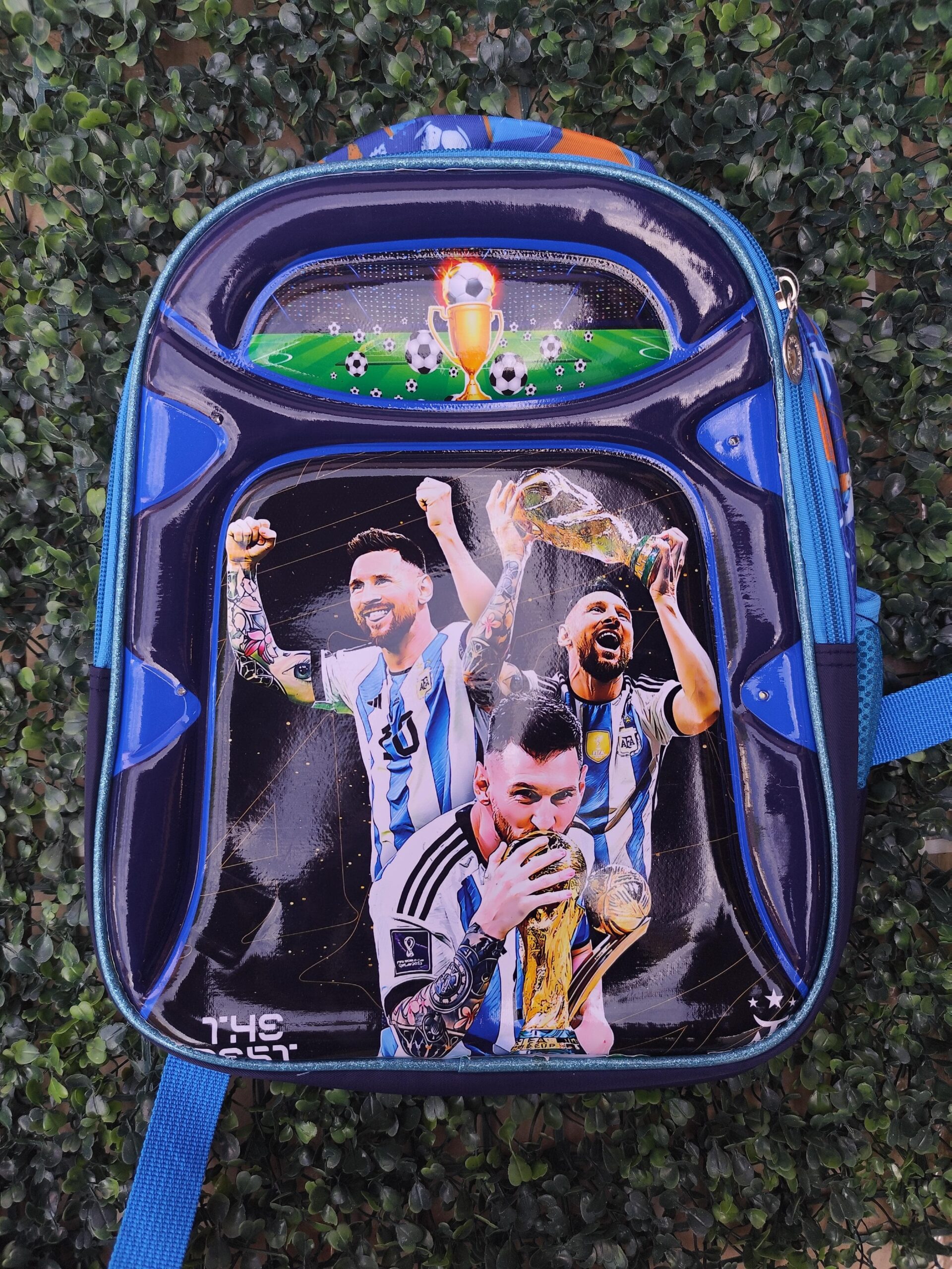 Mochila 2 Cierres Yoo Happy - Tonos Azules