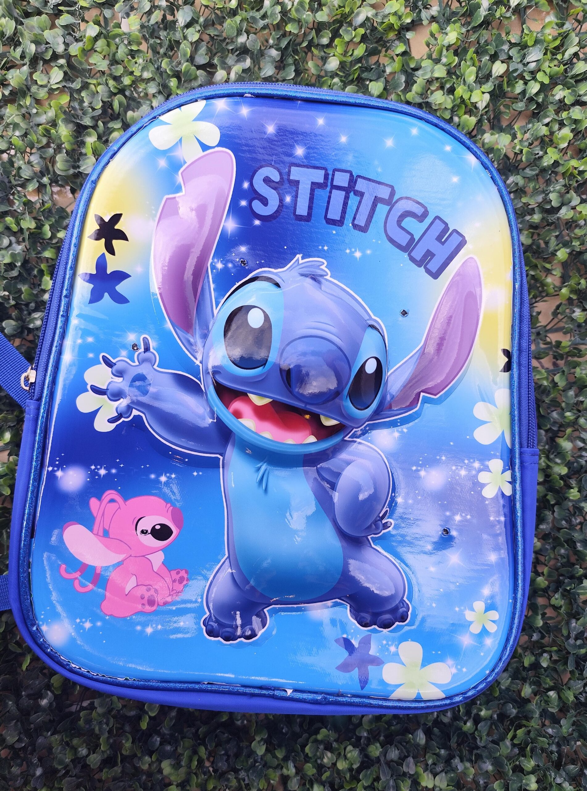 Mochila 2 Cierres Yoo Happy - Tonos Azules - Imagen 2