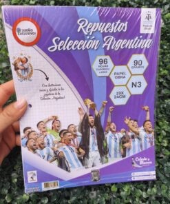 Block x96 CUADRICULADAS - Seleccion Argentina Oficial