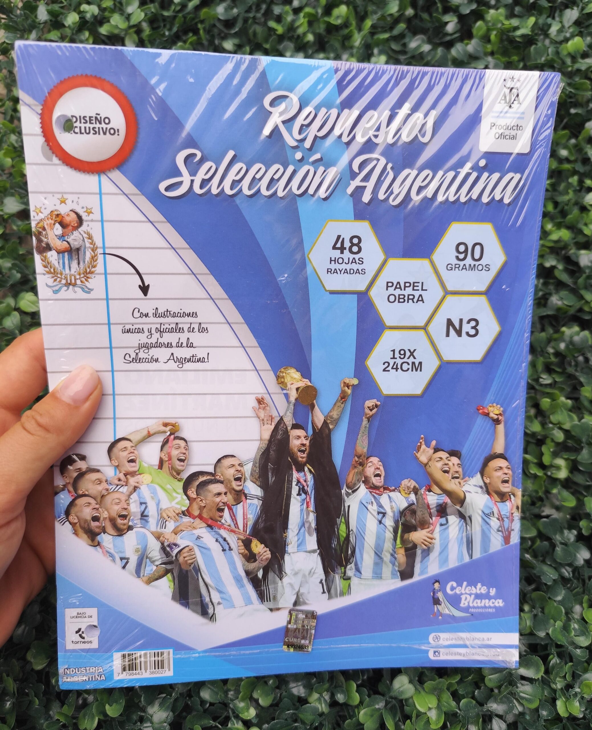 Block x48 RAYADAS - Seleccion Argentina Oficial