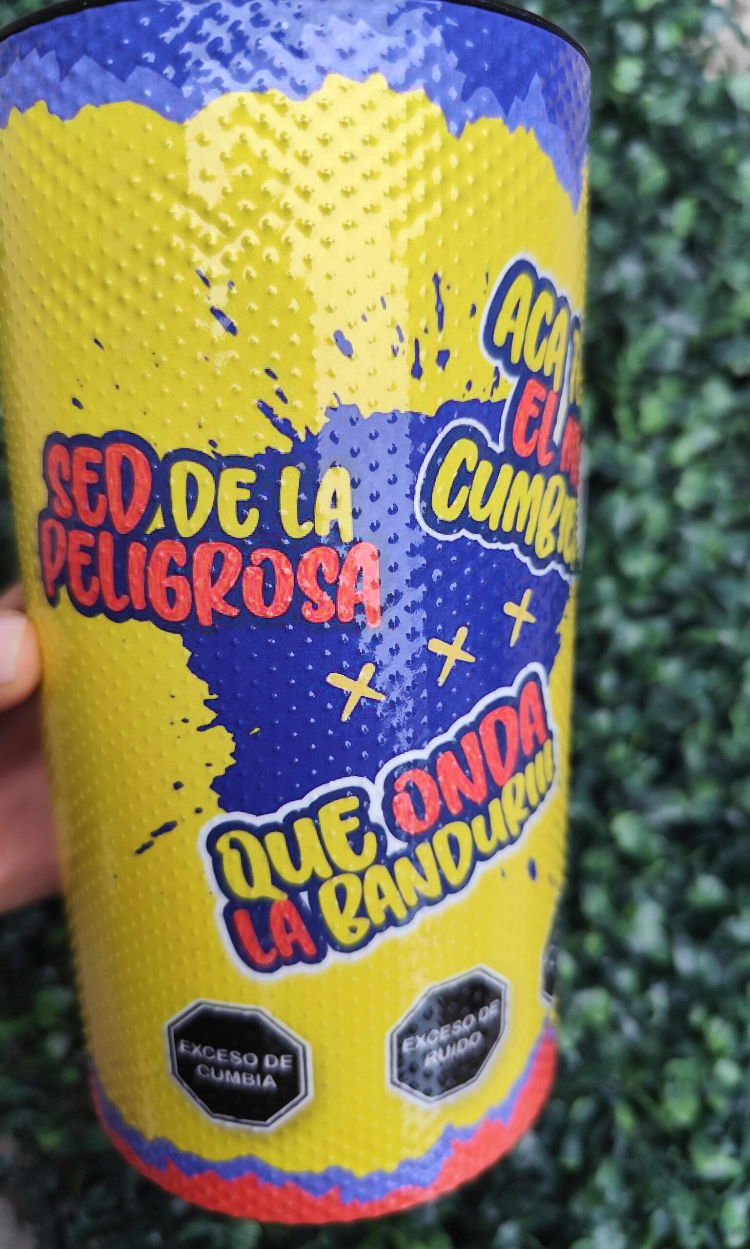 Vaso Güiro Un Poco de Ruido - Frases - Imagen 2
