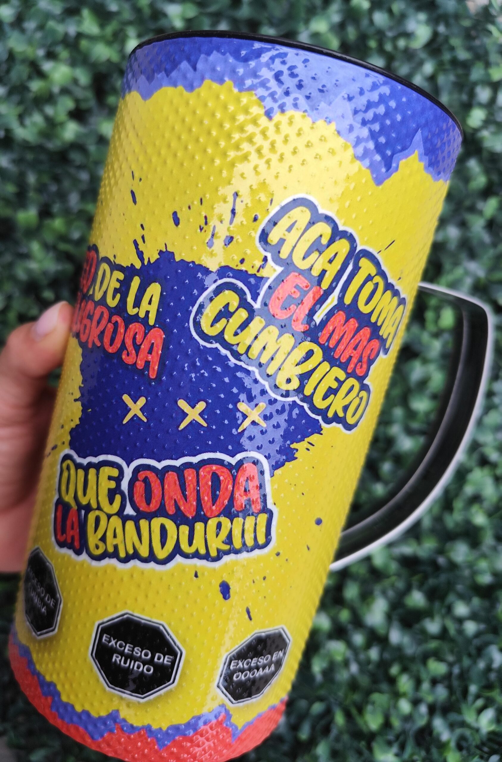 Vaso Güiro Un Poco de Ruido - Frases - Imagen 3