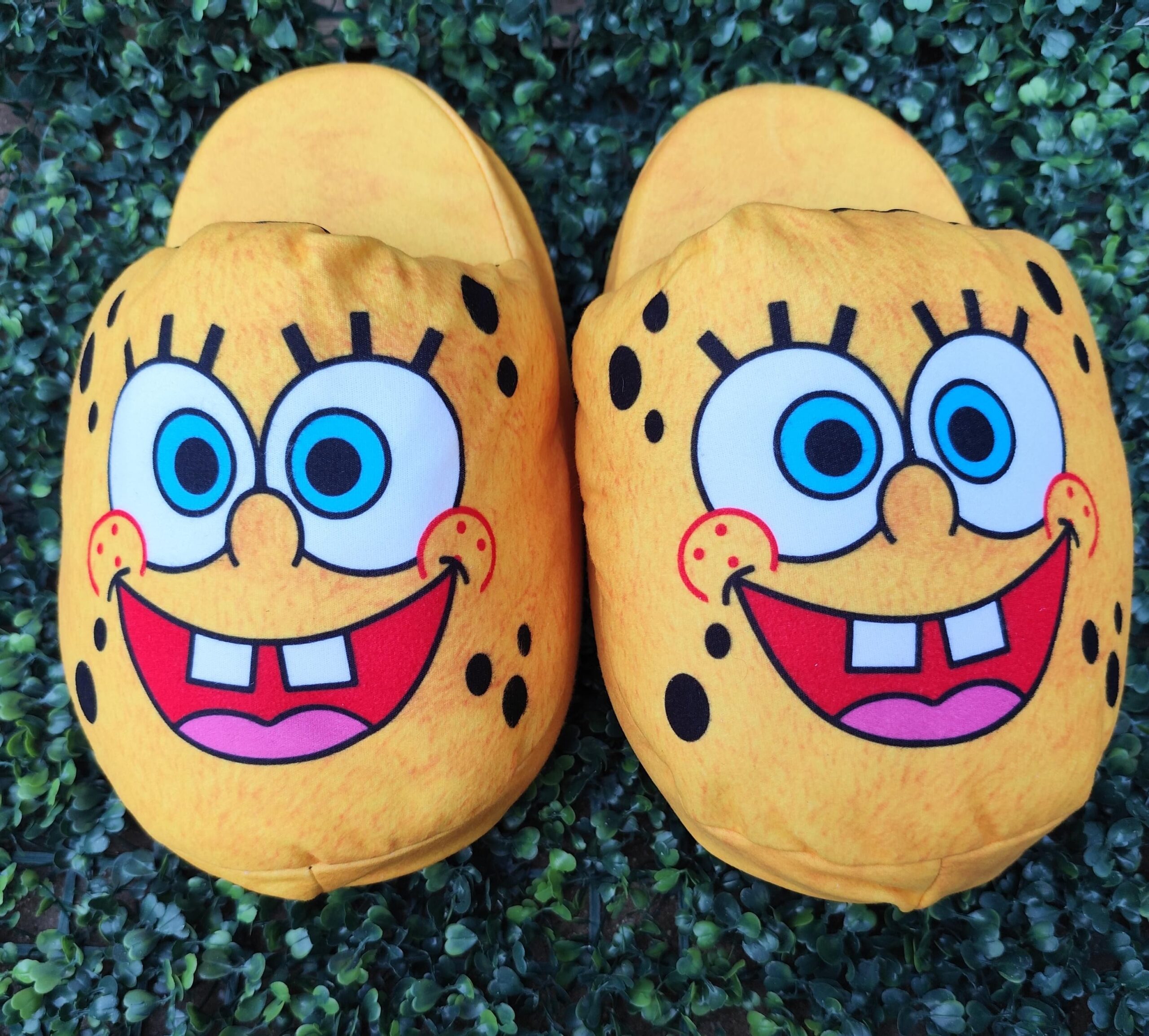 Pantuflon Sublimado - Bob esponja