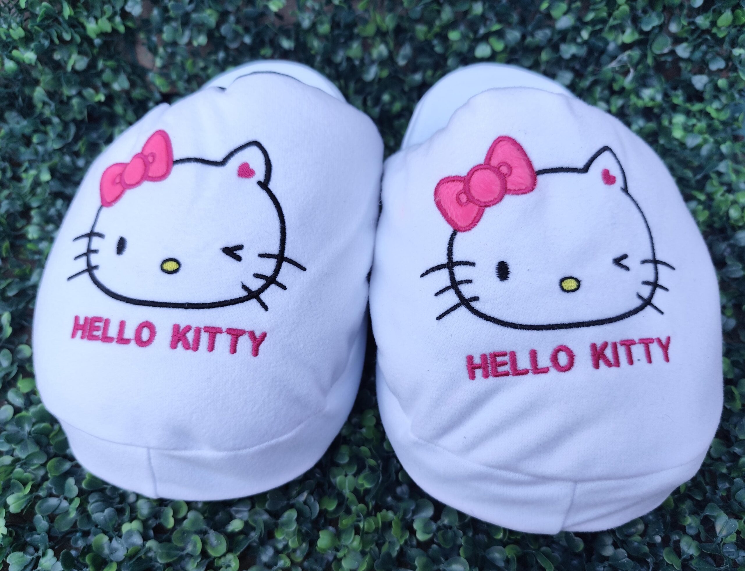 Pantuflon Soft Hello Kitty (Blanco)
