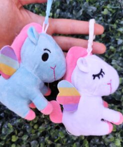Llavero peluche unicornico