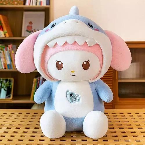 Peluche con manta - Sanrio Disfraz Tiburon - Imagen 2