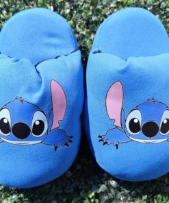 Pantuflon Soft Sublimado - Stitch (Azul)