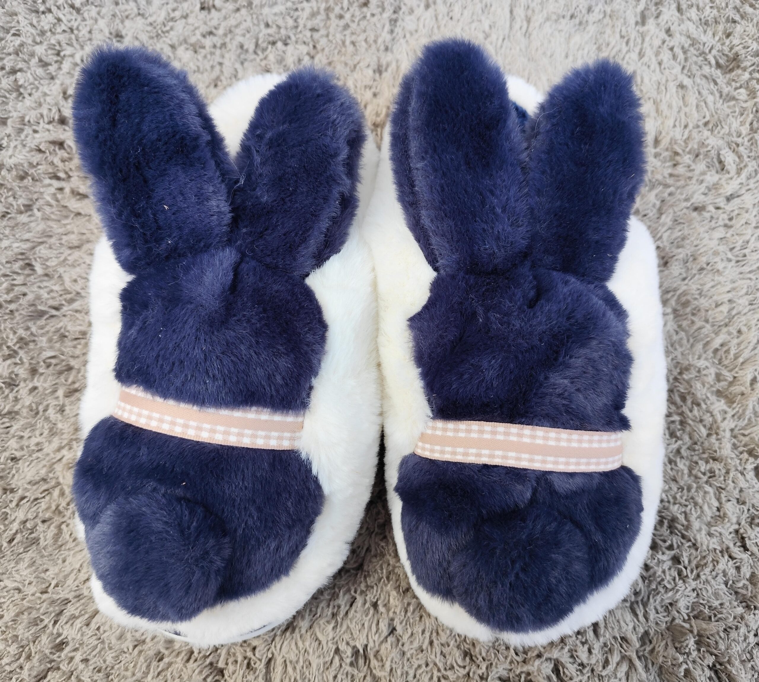 Pantufla Importada - Conejo Oreja + Pompón - Imagen 2