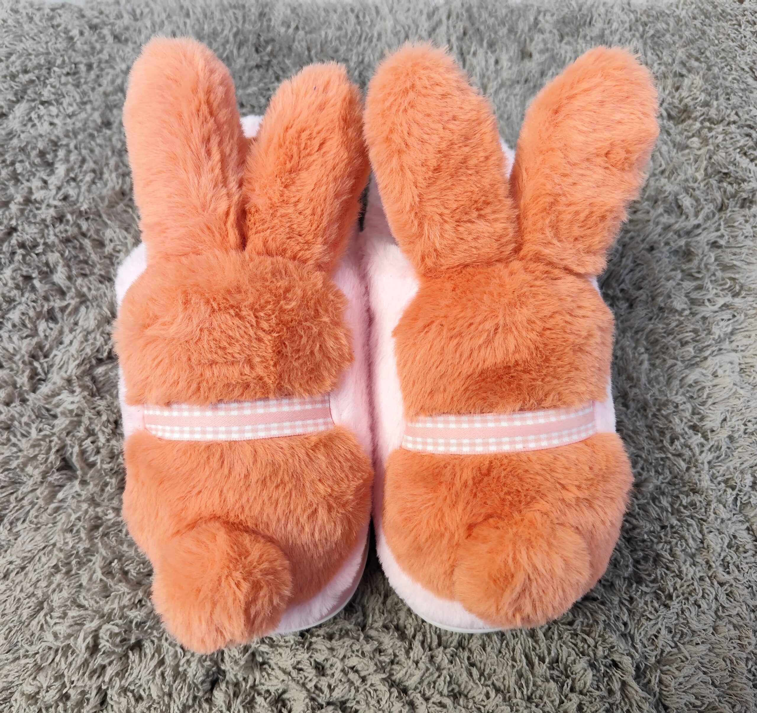 Pantufla Importada - Conejo Oreja + Pompón