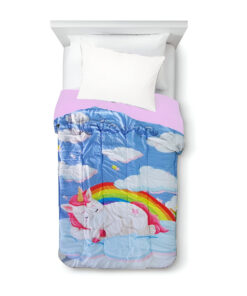 Acolchado con Polar -  Unicornio