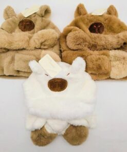 Gorro Capybara con Bufanda