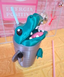 Vaso 3D Bombardero Cocodrilo