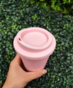 Alternative view of Vaso Doble Capa Liso - Rosa